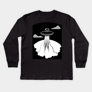 Ride to the stars Kids Long Sleeve T-Shirt